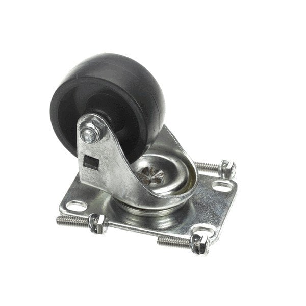 Caster, Swvl Plt, 2.5inD , Polyolefin Kit